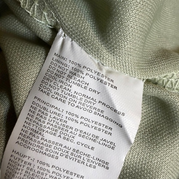 NWT Boohoo ‘Occasion Lace Tiered Midaxi Dress’ in Sage / Mint Green Plus Size 24 - Picture 13 of 16